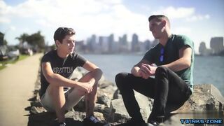 Big Dick Twinks Bareback With Cum In Ass