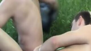 Twink Gets Cum Covered
