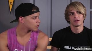 Big Dick Twinks Bareback With Cum In Ass