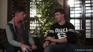 Tattoo Twinks Bareback With Facial Cum