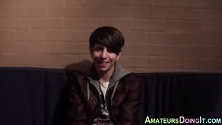 Twink Amateur Spurts Cum