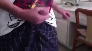 No Mess Wank With Condom