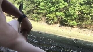 Me Jerking And Cum Naked Outdoor Public Exhib