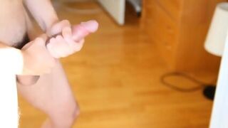 Danish Boy - Creamy Cumshot While Wearing Buttplug