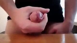 Twink Handjob: Massive Cum Load!