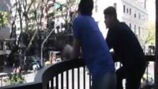 Hunky Twink Boys Hook-up At The CafÃ©