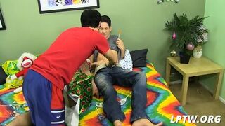 Gay Licks While Being Fucked
