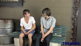 Gay Teen Rides A Friend