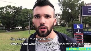 Latin Teen Picks Up Stranger For Some Bareback Anal Sex