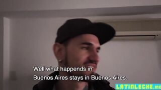 Tatted Brazilian Stud Sucks And Bareback Fucks A Latino