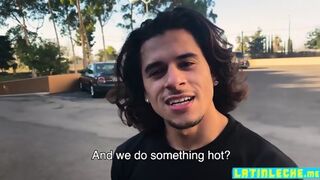 Latino Teen Picks Up A Famous Ass For Some Bareback Fun