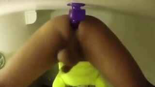 Dangling Shemale Balls
