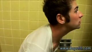 Pissing Toilet Gay Man Bathroom Shane And Conner Piss And Fuck