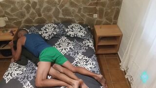 Hard bareback creampie