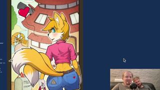 SEXY Comic Dub: Tails in Chastity and Crossdressing! (Sonic the Hedgehog)