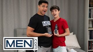 MEN - Andre Stone And Sam Ledger Try Out A New Cock Ring In Bareback Doggystyle Fashion