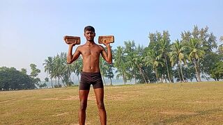 Full body and biseap workout