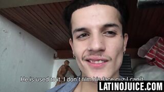 Latino Angel Pinned Against Wall While Getting Ass Demolished