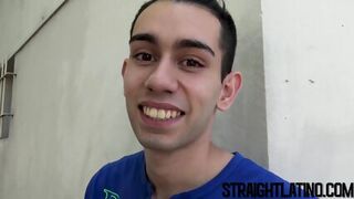 Straight Latino Gets His Ass Barebacked For The First Time