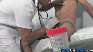 Uniformed Doc Cock Jizzed