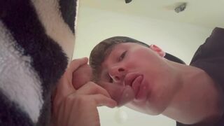 Slow Blowjob for Big Cock