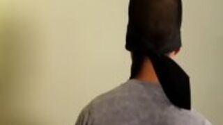 Gay Latino Stud Blowing Cock
