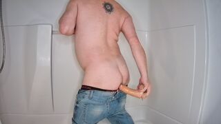 Oops! Looks like I creamed my jeans again...