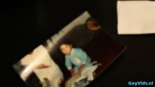 Latin Gay Flip Flop With Facial