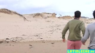 Sexy Latin Boy Gets On His Knees To Deepthroat Big Cock