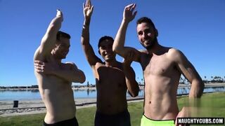 Latin Gay Flip Flop And Facial