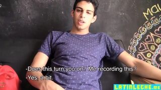 Straight Latin Teen Pays The Rent With His Big Cock