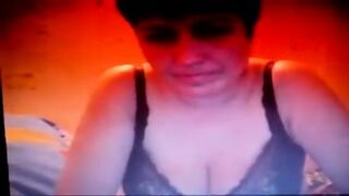 European Mother On Web Camera