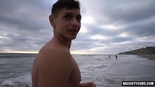Latin Gay Flip Flop With Facial