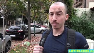 Latino Picks Up Handsome Hunk And Fucks His Virgin Ass
