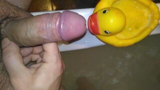 I fed sperm to a rubber toy