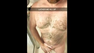 I wish you were in the shower with me