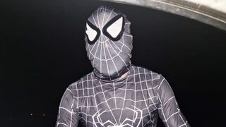 SPERM WEBS: I FUCKED SPIDER-MAN SO HE COULD RECOVER THE ABILITY TO SHOOT WEBS!!!