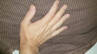 Wife's BFF husband gets secret handjob after party