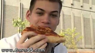 Dripping Cum Naked Public Gay College Boy