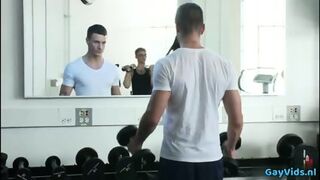 Hot Gay Bound And Cumshot