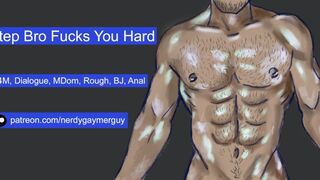 Straight Step Bro Fucks You Hard! | Erotic Audio For Men