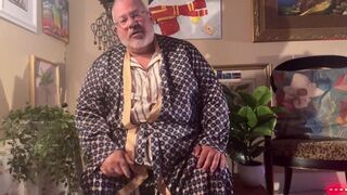 Retired Fat Italian Grandpa Has a Huge Ass To Fuck