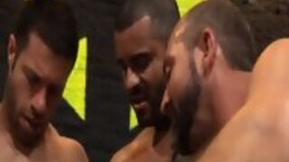 Gaysex Hunk Blowbang And Rimming Fun