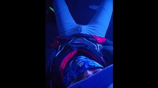 Cup Bulge & Shoulder Pads—Watch Me Edge in Full Gear