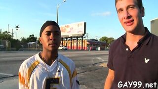Wild Interracial Gay Sex