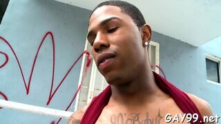 Wild Interracial Gay Sex