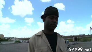 Muscle Black Gay Fucked