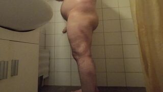 shaving balls and shower after that