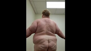 Ugly Fatty Strips in College Dorm