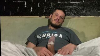 Cum in Condom, BIG COCK.